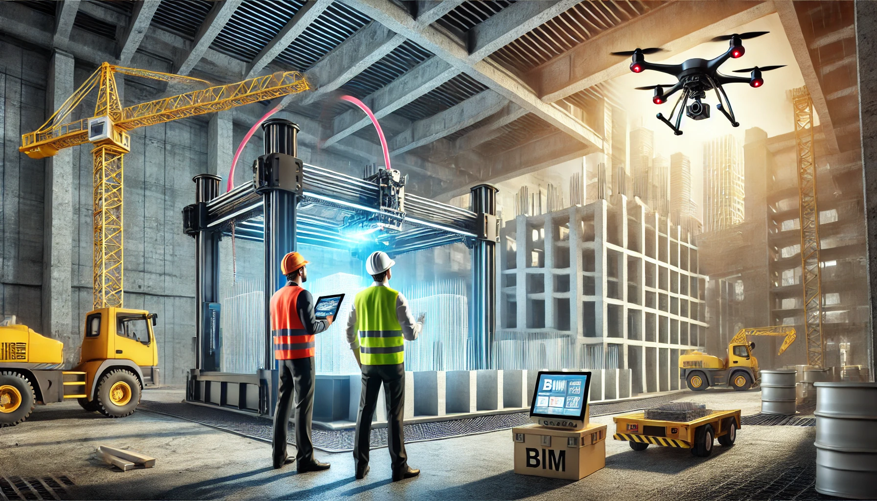 BIM, impression 3D, drones : le futur du BTP est déjà là